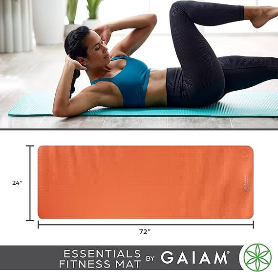 Gaiam Essentials Thick Yoga Mats SPORT ESSENTIA - Main Image