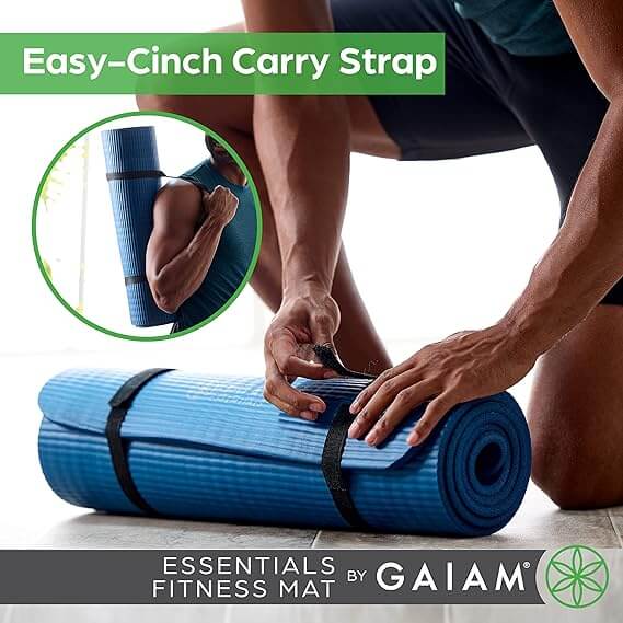 Gaiam Essentials Thick Yoga Mats SPORT ESSENTIA